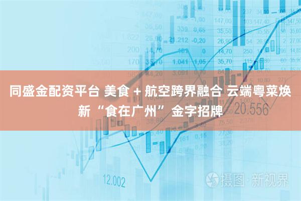 同盛金配资平台 美食 + 航空跨界融合 云端粤菜焕新 “食在广州” 金字招牌